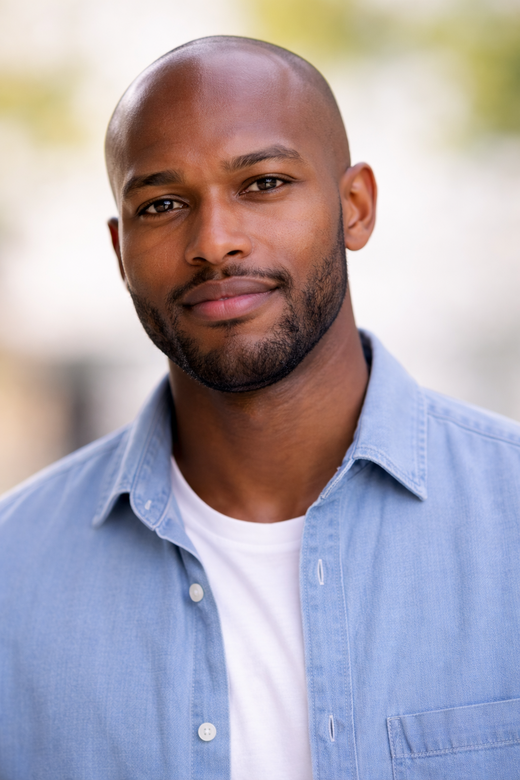 Portrait d'un homme confiant